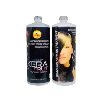 Keratina Brasileña KeraFruit | Alisado Profesional Sin Frizz