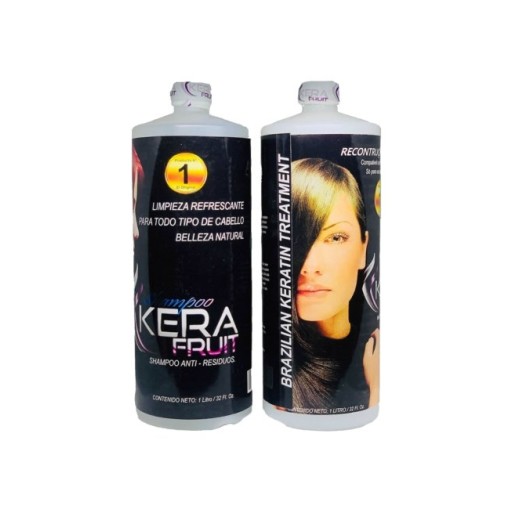 Keratina Brasileña KeraFruit | Alisado Profesional Sin Frizz