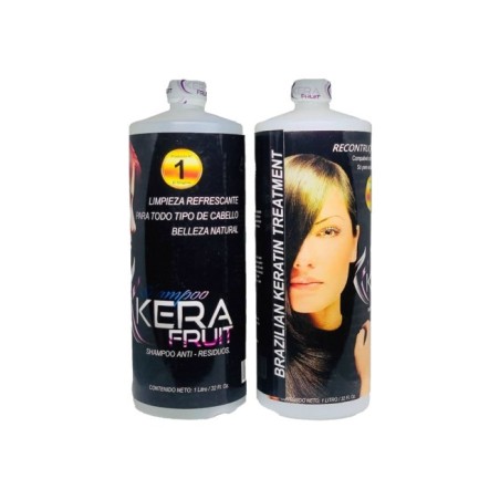 Keratina Brasileña KeraFruit | Alisado Profesional Sin Frizz