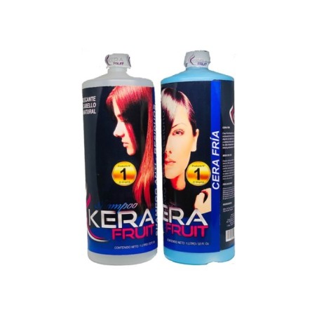 Cera Fría Capilar KeraFruit | Fijación Profesional Natural